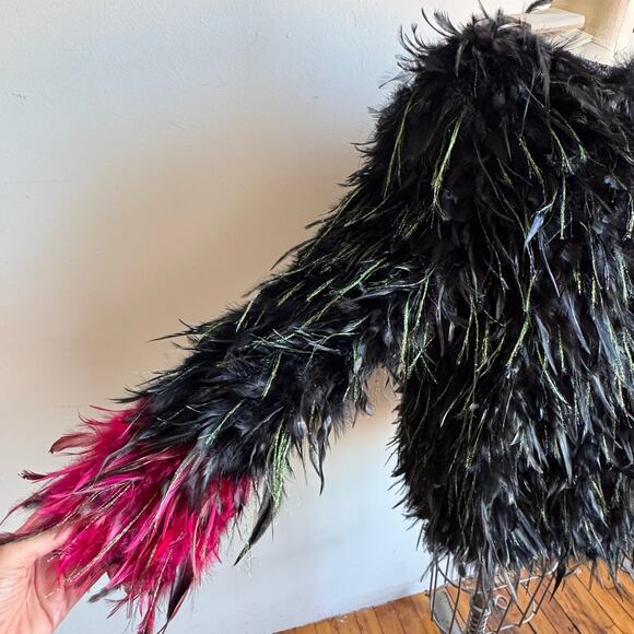 NWT Rare DRIES VAN NOTEN Roya Feather Jacket - Picture 4 of 16